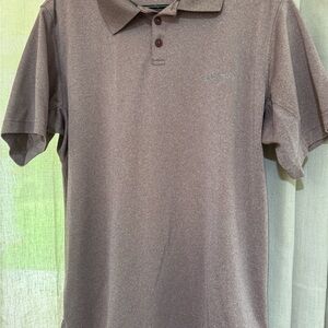 Columbia Brown Polo Shirt Classic Design Casual Wear